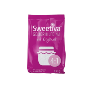 Gelierzucker-Ersatz Sweetiva Gelierhilfe 4:1 mit Erythrit 330g