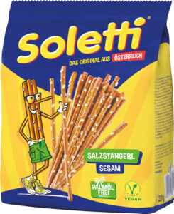 Soletti Salzstangerl Sesam, 230 Gramm