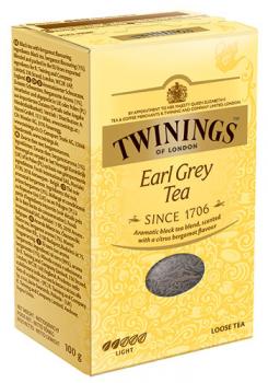 Twinings Earl Grey, Schwarztee, lose, 100 Gramm