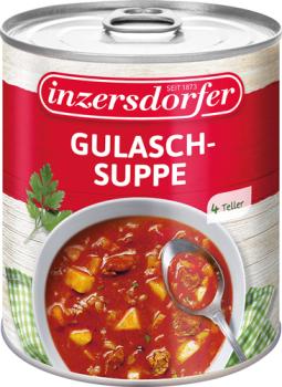 Inzersdorfer Gulaschsuppe, 2 Portionen, 800 Gramm Dose