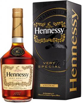 Hennessy Cognac V.S., 40 % Vol.Alk., im Geschenkkarton