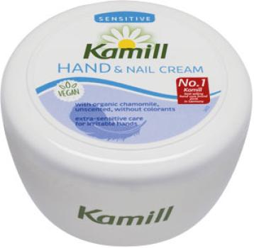 Kamill Sensitiv, Hand- & Nagelcreme, parfümfrei, 250g