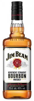 Jim Beam Kentucky Straight Bourbon Whiskey, 40 % Vol.Alk., USA