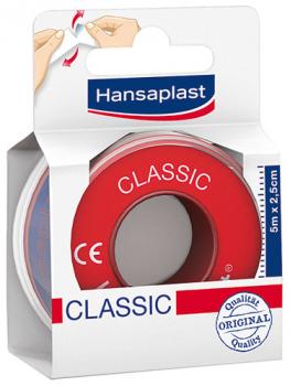Hansaplast Classic Fixierpflaster, 5 m x 2,5 cm