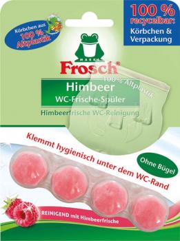 Frosch WC-Frische-Spüler Himbeer BIO, WC-Stein ohne Bügel