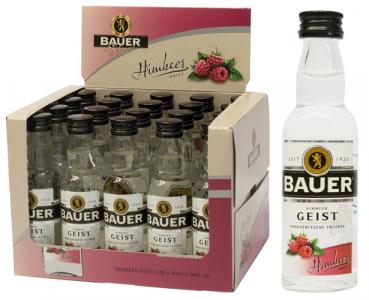 Bauer Styrian Panther Spirit Himbeer-Geist, 38 % Vol.Alk., 20 x 40 ml