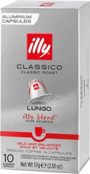 illy Classico Lungo 5, 10 Kaffeekapseln