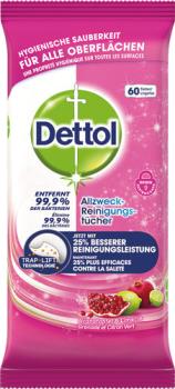 Dettol Allzweck-Reinigungstücher Granatapfel & Limette