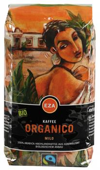 EZA Fairtrade Organico Mild, Bio-Kaffee, Ganze Bohne