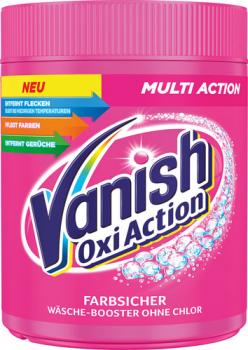 Vanish OxiAction Wäsche-Booster ohne Chlor, Fleckentferner-Pulver