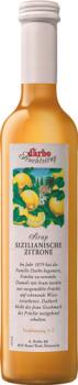 Darbo Sizilianische Zitrone-Sirup, EINWEG Glasflasche