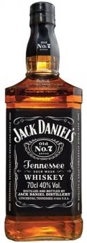Jack Daniel's Old Nr. 7 Tennessee Sour Mash Whiskey, 40 % Vol.Alk., USA