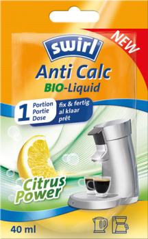 Swirl Anti Calc Bio-Schnellentkalker Citrus Power, Einzelportion