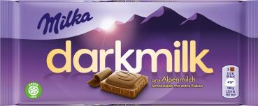 Milka darkmilk Alpenmilch