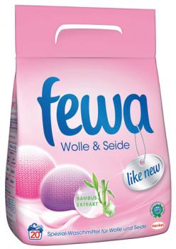 Fewa Wolle & Seide Intensiv-Faserpflege, Pulver 20 WG