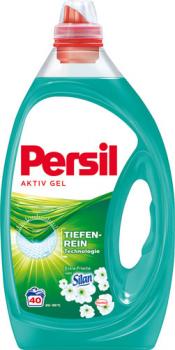 Persil Aktiv Gel Tiefenrein Plus Aktive Frische mit Silan, flüssig 40 WG