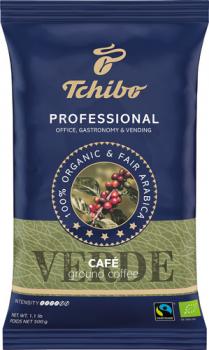 Tchibo Professional Verde Fairtrade Bio Café, 5* Barista-Qualität, gemahlen