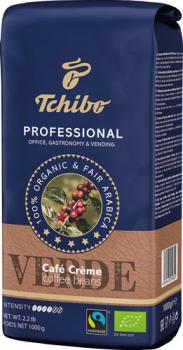 Tchibo Professional Verde Fairtrade Bio Café Creme, 5* Barista-Qualität, Ganze Bohne