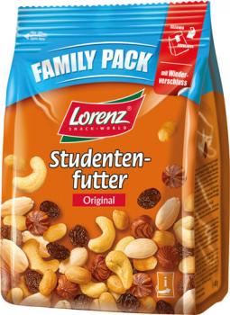 Lorenz Studentenfutter Original Family Pack, wiederverschließbar