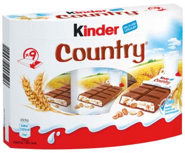 Ferrero Kinder Country, 9 Stück