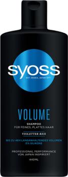 Syoss Volume Shampoo Violetter Reis, für feines, plattes Haar, 440ml