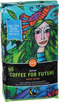 EZA Fairtrade Coffee for Future, Bio-Kaffee, Ganze Bohne