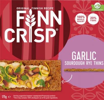 Finn Crisp Garlic Mehrkorn-Knäckebrot