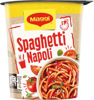 Maggi Quick Snack Spaghetti Napoli, 1 Portion, 57 Gramm
