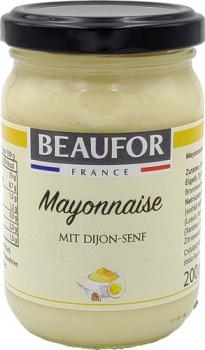 Beaufor Mayonnaise mit Dijon-Senf, aus Frankreich