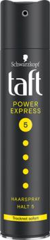Schwarzkopf Taft Power Express Halt 5, Haarspray, 195g