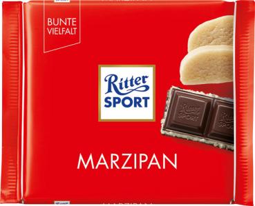 Ritter Sport Bunte Vielfalt Marzipan, 100g