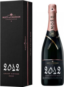 Moet & Chandon Grand Vintage Rosé Brut Champagne, im Geschenkkarton, 750 ml