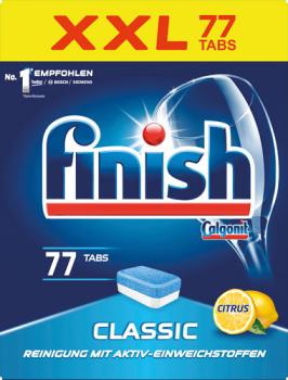 finish Classic XXL Powerball-Tabs CITRUS Basis-Reinigung