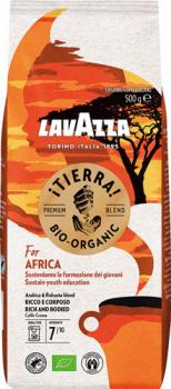 Lavazza ¡Tierra! Organic For Africa, Bio-Kaffee, Ganze Bohne, 500 Gramm