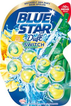 Blue Star Duft Switch Lotusblume/Frischer Bambus Duopack, WC-Einhänger