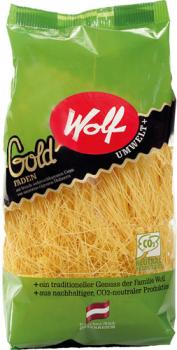 Wolf Gold Fadennudeln, 250g