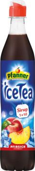 Pfanner Sirup Ice Tea Pfirsich, 1:10, EINWEG PET, 700ml