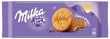 Milka Choco Grain, Kekse aus Haferflocken mit Schokolade, 168 Gramm