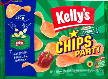 Kelly's Chips-Party Paprika, Standbeutel