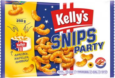 Kelly's Snips-Party, Standbeutel, 250 Gramm Packung