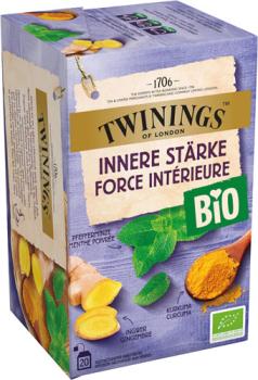Twinings BIO Innere Stärke, aromatisierter Kräutertee, 20 Teebeutel im Kuvert