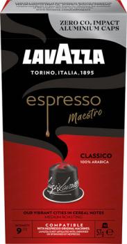 Lavazza Espresso Maestro Classico, 10 Stk. Aluminiumkapseln, Nespresso-kompatibel