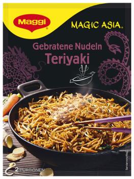 Maggi Magic Asia Gebratene Nudeln Teriyaki, 2 Portionen