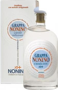 Nonino Grappa Monovitigno Cuvée Millesimata, 40 % Vol.Alk., im Geschenkkarton