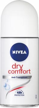 Nivea Dry Comfort Anti-Transpirant, 48h Deo Roll-on, Anti-Transpirant/Anti-Perspirant, 50ml