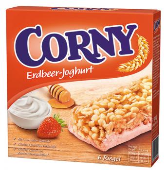 Corny Classic Erdbeer-Joghurt Müsliriegel, 6 Stück