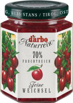 Darbo Fruchtreich Weichsel-Konfitüre (70 % Frucht), 200g