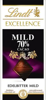 Lindt Excellence Mild 70 % Cacao, Edelbitter mild, 100g
