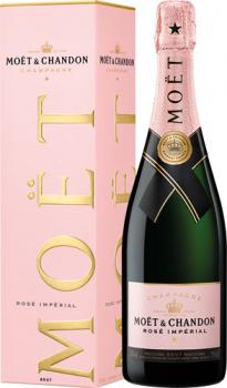 Moet & Chandon Rosé Imperial Brut Champagne, im Geschenkkarton, 745 ml