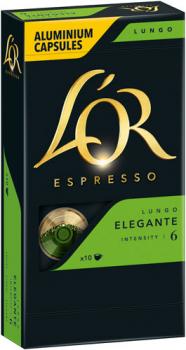 L'OR Espresso Lungo Elegante 6, Nespresso-kompatibel, 10 Kaffeekapseln